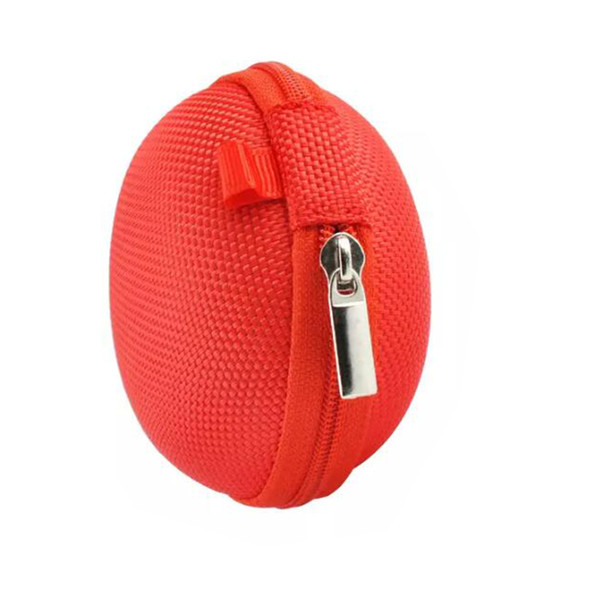 Colorful Zipper Bag Earphone Cable Mini Box SD Card Portable Coin Purse Headphone Bag Carrying Pouch Pocket Case Cover Storage Hot