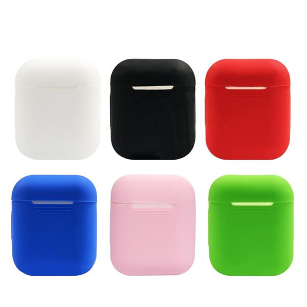 case For Apple Airpods Silicone Case Soft TPU Ultra Thin Protector Cover Sleeve Pouch for Air pods Earphone Case