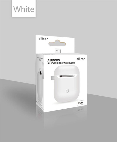 OEM Design For Apple AirPods 10 Color Protective Silicone Cover Skin Compatible with apple airpods Charging Case With Retail package