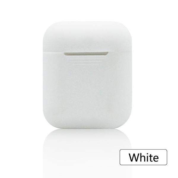 Ultra Thin 20 Colors For Apple Airpods Silicone Case Soft TPU Protector Cover Sleeve Pouch for Air pods Earphone Case free drop shipping