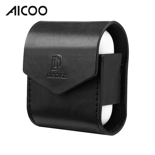 AICOO DD PU Airpods Case Magnetic Exquisite Oil Edge Three Colors Earphone Package Case Retail Package
