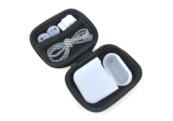 Hot 6in1 AirPods Accessories Protective Silicone Cover for Apple AirPods Charging Case with Cover, Key Chain, Strap, Earhooks, Holder