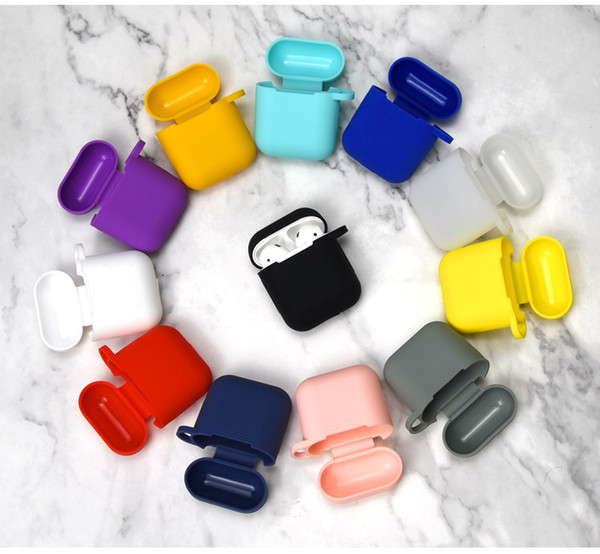 New Design Airpod Accessories Silicone Protective Soft Thin Case, For Airpod Wireless Earphone