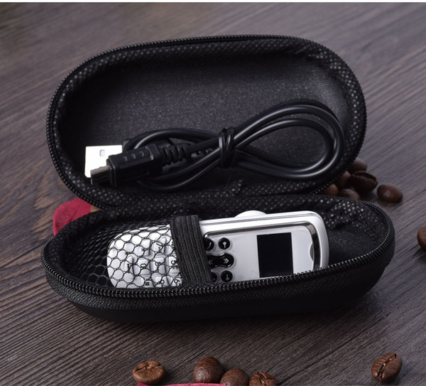 Protective Earphone Case PU Earphone Storage Box Carrying Hard Bag For Coin Memory Card Portable USB Cable Organize