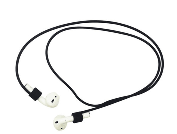 Silione AirPods Strap Strap Loop String Rope Wire Cable Anti-Lost Neck Strap Cord For Air Pods Bluetooth Earphone