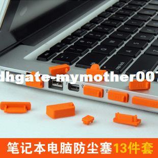 13pcs/set Colorful Silicone Anti Dust Plug Cover Stopper Laptop dust plug laptop dustproof usb dust plug Computer Accessories