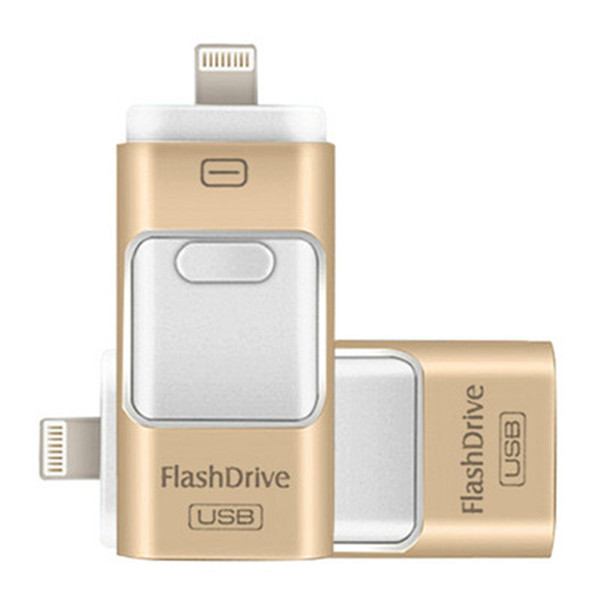 OTG USB Flash Drive U Disk Memory Stick for Apple iPhone x 8 7 6 iPad OTG Pendrive For Andriod iOS PC