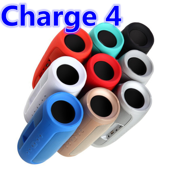 Charge 4 Bluetooth Speaker Portable Wireless & Waterproof Speaker fast free shipping 218*90*95mm top quality 8 Colors