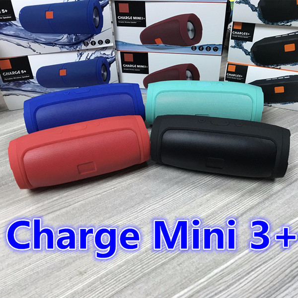 Big Brand Charge Mini 3+ Bluetooth Speaker 3 W+ 3W 4Colors Portable Wireless & Waterproof Speaker free shipping 170*70mm