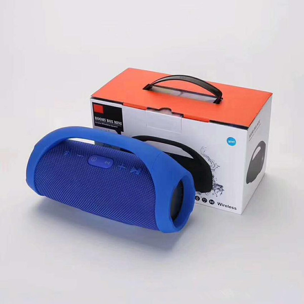 7 Colors Mini Bluetooth Speaker Portable Wireless & Waterproof subwoofer fast shipping 216*85*121 mm high quality 1200MA 5W+5W