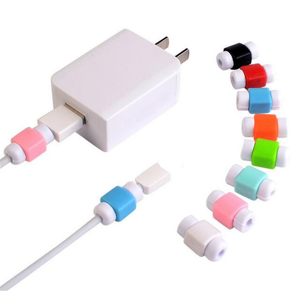 USB Charging Cable Silicone Protector Saver Headset Earphone Wire Cord Protective universal for all cables lowest price