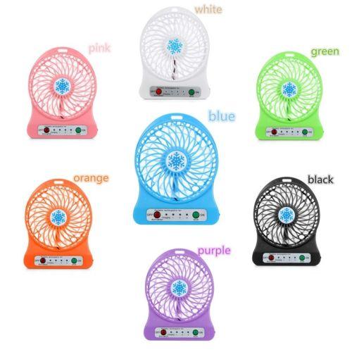 NEW ARRIVAL SALES PROMOTION DZ Summer Hot Sale Ventilateur portatif rechargeable portatif de la batterie USB