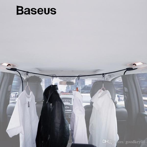 Baseus Multi-Functional Tensioning Belts Car Clothes Hanger Adjust Household Elastic Clothesline Outdoor Travel Hanging Rope