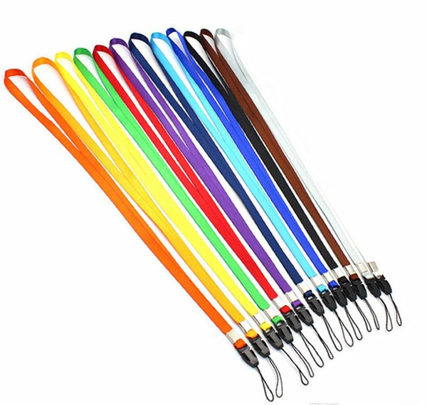 Universal mobile phone lanyard strap Long design Lanyards Neck Strap DIY Hang Rope Lariat Lanyard For Cellphone MP/3/4 usb drive ID Card