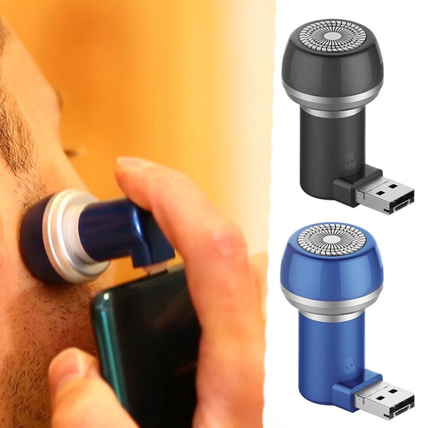 Electric Shaver Razor Travel Shaver Portable Mini Men Magnetic Suction Phone Razor Suitable Safe for Android Phone Micro USB Type C Port