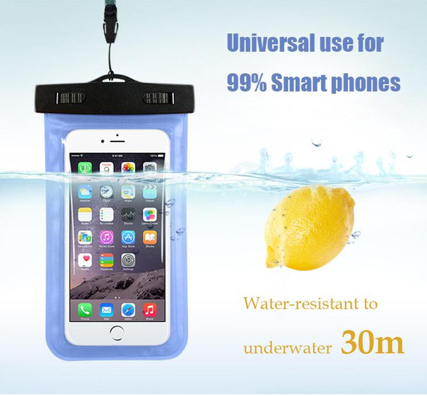 Hot sale outdoor PVC plastic dry case sport cellphone protection universal waterproof bag for smart phone