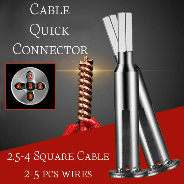 PYMH 4 and 5 Square Cable stripping and twisting tool Quick Twist Wire Tool Connector