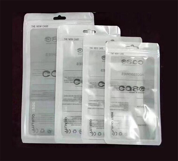 11*19 12*21 Zip lock Retail Package OPP PVC Poly Plastic Packaging Bag Zipper plastic packaging bag for phone case