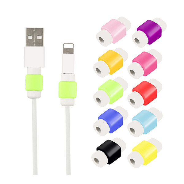 Bestsin USB Cable Protector Saver Earphone Cord Protection Wire Cover 8Pin Data Charger line Protective Sleeve