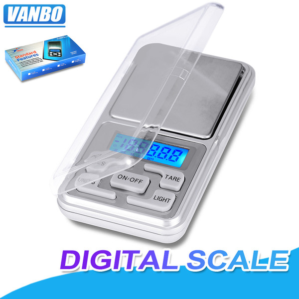 Mini Electronic Digital Pocket Scale 200g 0.01g Jewelry Diamond Scale Balance Scale LCD Display With Retail Package