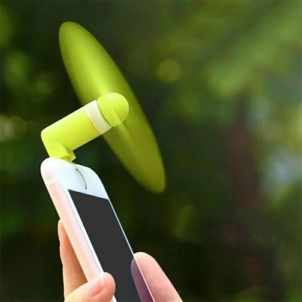 15 Designs MINI Phone Fan Four Three Two 4 3 2 In One Mobile Fan Iphone Apple Android Type-C USB Portable Sports YOGA Camp Cool Phone Fan 14