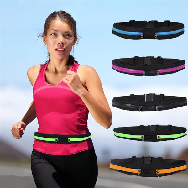 Sport Running Waist Pack Belt Adjustable Bag Mobile Phone Hold for iPhone x 8 7 6s 6 5s 5 Samsung HTC LG