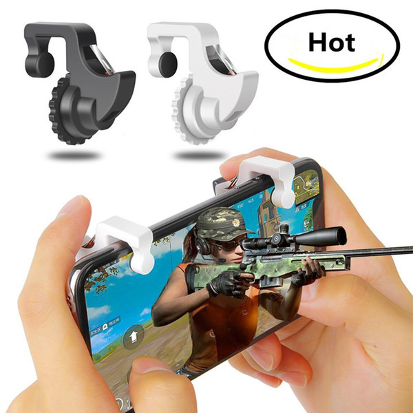 Mobile Game Controllers Cellphone Game Trigger Joystick Mobile Fire Button Aim Key for PUBG Game Sensitive Shoot Best Gift for Kids Adults