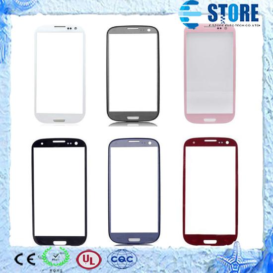 Replacement Front Screen Lens Outer Glass For SAMSUNG GALAXY S3 9300 ,White Black Drop Shipping M