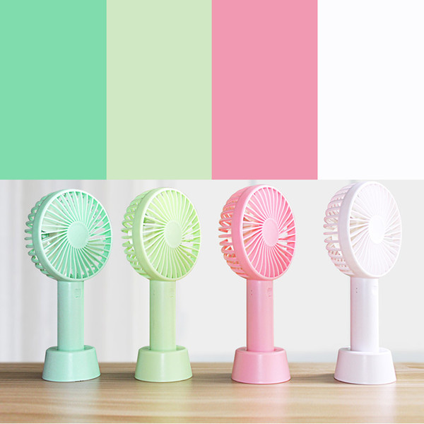 SS12 Mini Portable Fan Multifunctional USB Rechargerable Kids Table Fan LED Light 18650 Battery Adjustable 3 Speed for Indoor Outdoor Kids