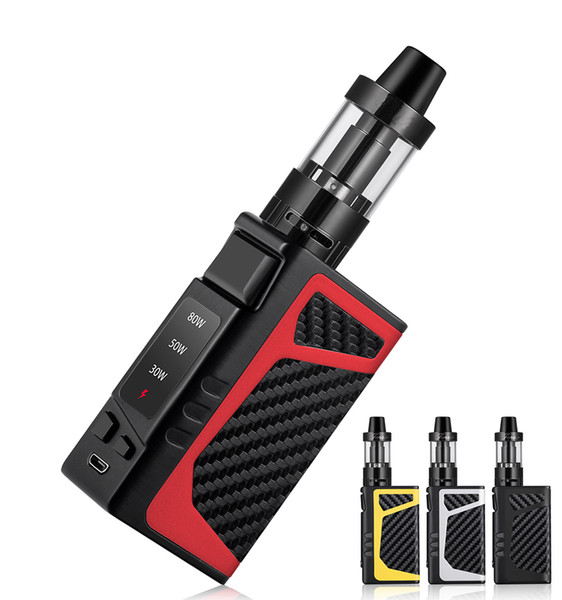 New 80W Vape Kit Built-in 2000mAh Battery Metal Body 3.5ml Vaporizer Pen Electronic Cigarette good