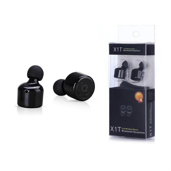 Wireless Sport mini Bluetooth Earphone X1T i7 Twins True stereo two-channel Earphsets CSR With Voice Prompt for iphone 6 7 plus note7 s7edge