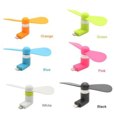 2018 Mini Cool Micro USB Fan Mobile Phone USB Fan Cell phone For type-c micro USB iPhone x