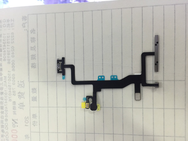 Power Mute Volume Button Switch Flex Cable Ribbon for iPhone 6S Flex Cable Replacement DHL Free Shipping