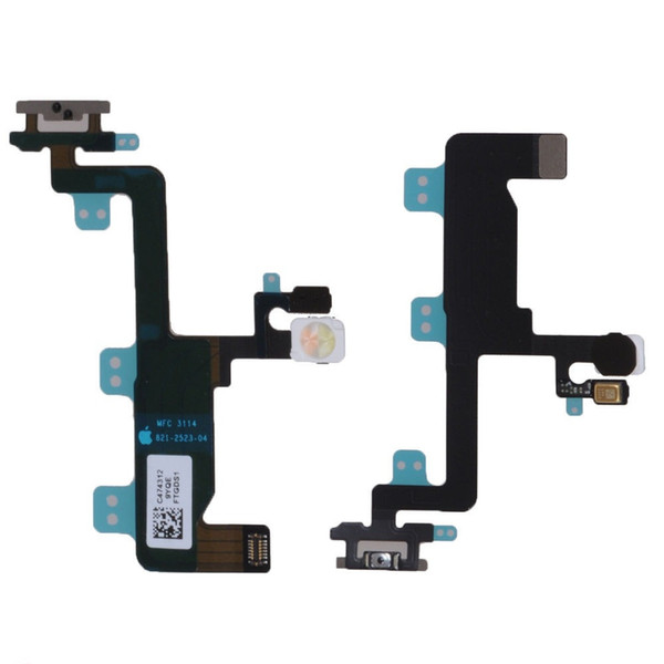 ON Of Volume Button Switch Power Mute Connector Flex Ribbon Cable For iPhone 6 / 6plus free shipping