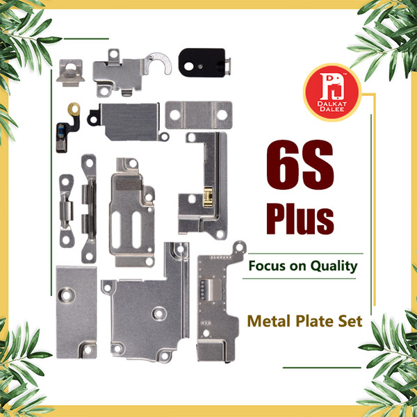 For iPhone 6S Plus Full Body Inner Small Holder Bracket Shield Plate For iPhone 6SP Metal Iron Body Parts Set Kit Phone Parts