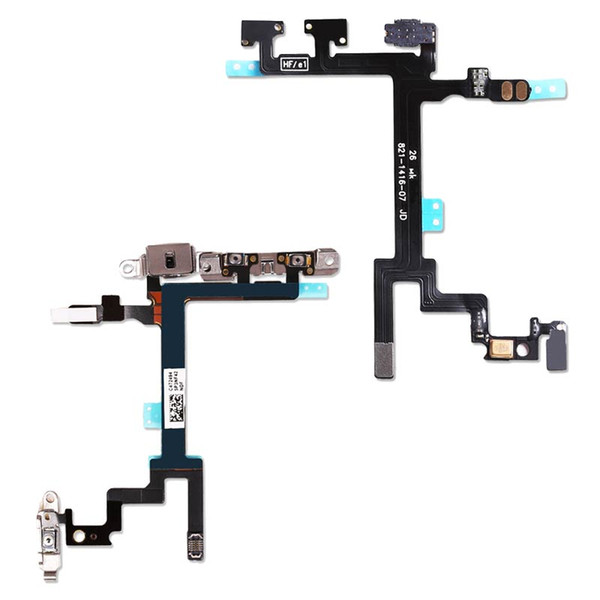 for iPhone 5 5G Power Button Volume Switch On /Off Flex Cable Repair Parts free shipping