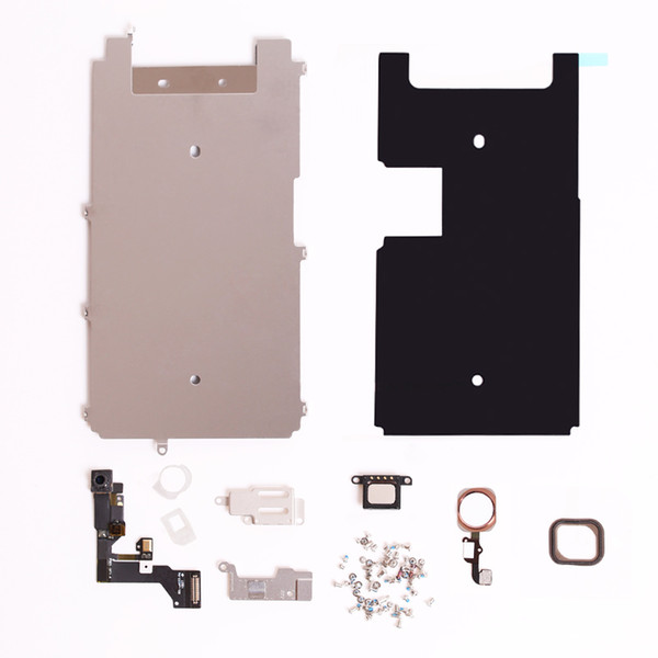 Screen LCD Metal Bracket for Iphone 6S Front Camera Home Button Flex Cable Earpiece Sets Screws Small Parts Replacement for Iphone 6S 4.7