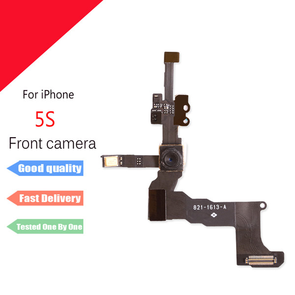 Good Priec For iPhone 5S Front Camera Proximity Sensor Light Flex Cable with Front Face Camera Assembly Free By DHL