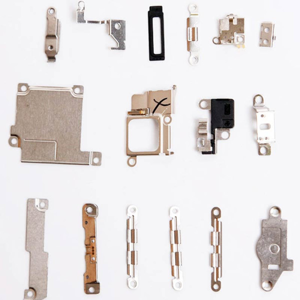 21Pcs/ Set for iPhone 5s Inner Accessories Inside Small Metal Parts Holder Bracket Shield Plate Set Kit