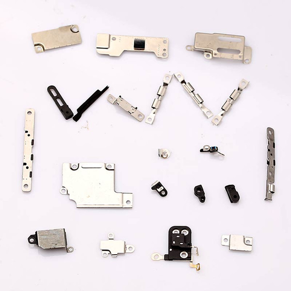 For iPhone 6S 4.7 inch home button earpiece Small Metal Accessories Inside Parts Holder Bracket Shield Plate