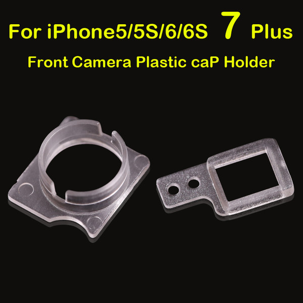 Facing Camera Bezel for iphone 5 6 7 plus 4.7 5.5 Front Camera Plastic Holder Facing Cam Clip Ring Bracket