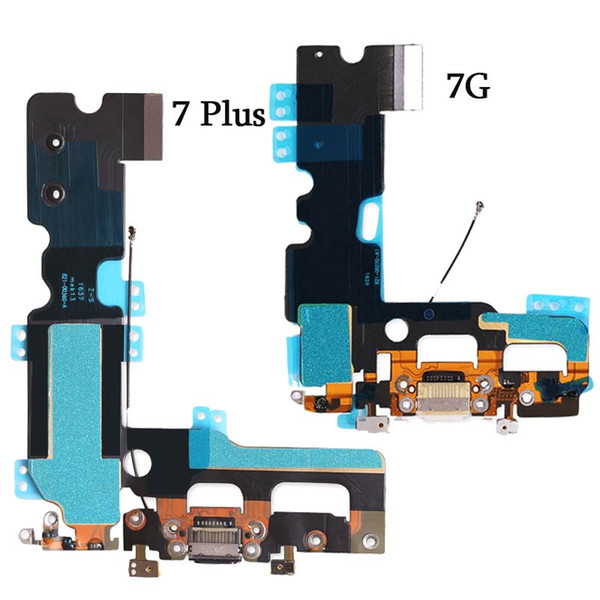 Top Quality For iPhone 7G 7 Plus USB Connector Charging Port Flex Cable Ribbon Replacement Repair Part