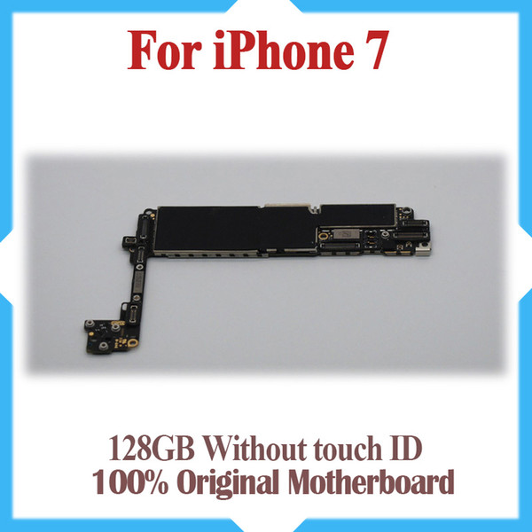 128GB for iPhone 7 Motherboard without Touch ID,100% Original unlocked for iphone 7 Mainboard with IOS System,Free Shipping