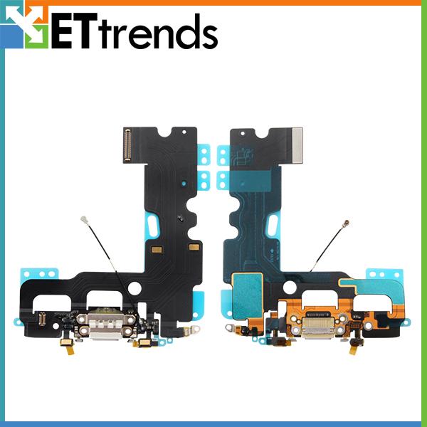 High Quality Charging Port Flex Cable for iPhone 7 USB Dock Connector Flex Cable Replacement Free Shipping by DHL