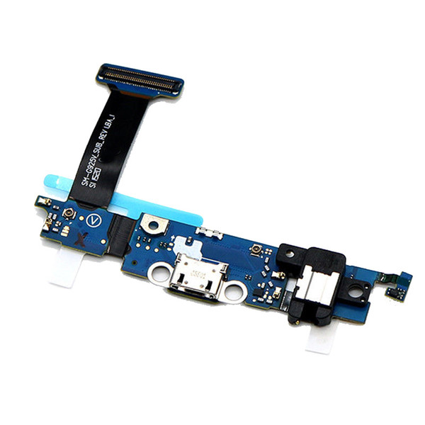 USB Charger Charging Port Connector Dock Flex Cable For Samsung Galaxy S6 Edge G925F G925T G925A G925I Headphone Jack Microphone USB