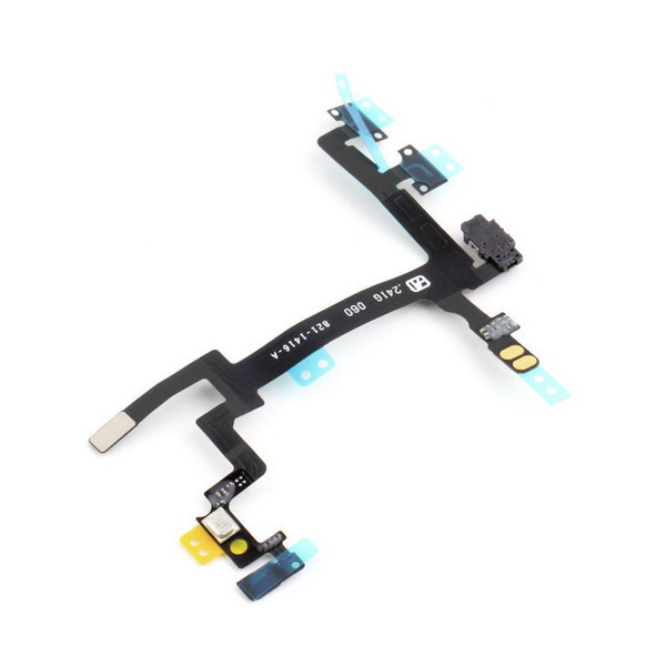 Original Proximity Light Sensor Power Button Flex Cable Parts for iPhone 5