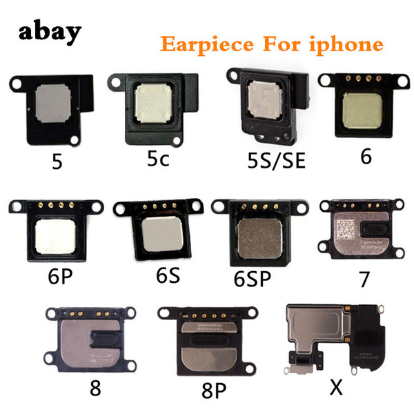 New Earpiece Speaker for iPhone 5 5s 5c SE 6 6S 7 8 Plus X Ear Speaker Earpiece Ear-Speaker cell phone parts replacement