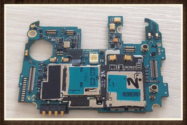 100%Working~Unlocked EU version Original Google Motherboard For Samsung GALAXY S4 i9505 LTE 16GB PCB Board Clean IMEI free shipping