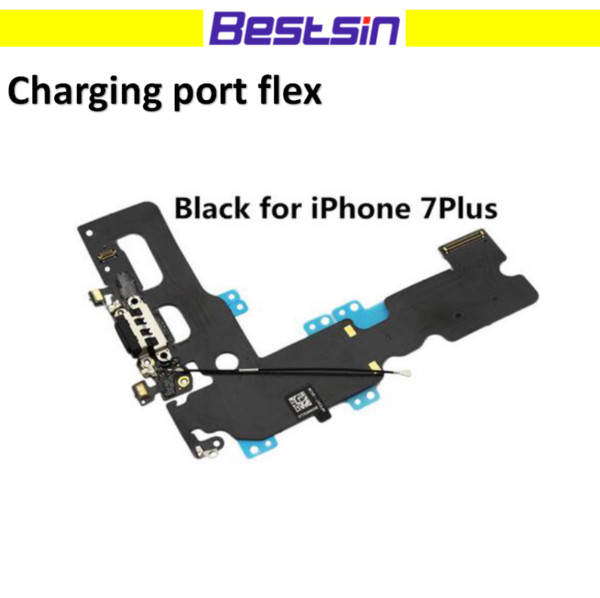 Free DHL For iPhone 7 7 Plus USB Charger Charging Connector Dock Port Flex Cable Replacement Phone Accessories Parts