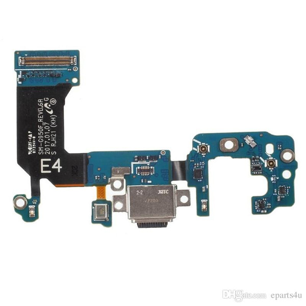 Original New flex cable For Samsung Galaxy S8 G950F & S8 EDGE G955F USB Charging Charger Connector Dock Port Plug